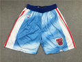 Men's Brooklyn Nets Blue Basketball Shorts1