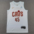 Men's Cleveland Cavaliers Donovan Mitchell #45 White Swingman Jerseys - Association Edition