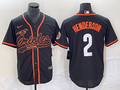 Men's Baltimore Orioles Gunnar Henderson #2 Black Replica Jerseys Joint Edition