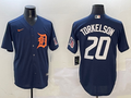 Men's Detroit Tigers Spencer Torkelson #20 Navy Limited Player Jerseys