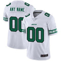 Custom1 New York Jets White Team Logo Vapor Limited Jerseys American Stitched Jerseys Football Jerseys