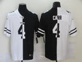 Men's Las Vegas Raiders Derek Carr #4 Black/White Game Jerseys