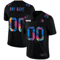 Custom1 Minnesota Vikings Multi-Color 2020 Crucial Catch Vapor Untouchable Limited Jerseys Greyheather Stitched Jerseys Football Jerseys
