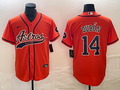 Men's Houston Astros Mauricio Dubon #14 Orange Player Jerseys Joint Edition
