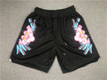 Men's Miami Heat Pink Panther Black Basketball Shorts1