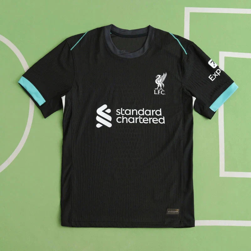 Liverpool F.C. Away Jersey 2024/25 | Fan Version Football Shirt with Player Name & Number