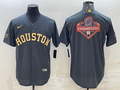 Men's Houston Astros Dark Gray Replica Player Jerseys