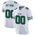 Custom1 Philadelphia Eagles White Team Logo Vapor Limited  Jerseys Stitched American Football Jerseys