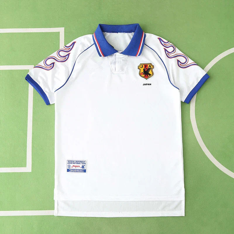 Japan National Team Away Retro Jersey 1998 | Fan Version Classic Football Shirt