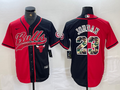 Men's Chicago Bulls Michael Jordan #23 Red/Black Replica Player Jersey