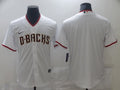 Men's Arizona Diamondbacks White Replica Blank Jerseys