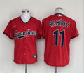 Men's Cleveland Guardians Jose Ramirez Nike Red Replica Player Jerseys