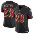 Men's Christian McCaffrey San Francisco 49ers  Black 2025 Rivalries Collection F.U.S.E. Limited Jersey