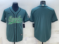 Men's Philadelphia Eagles Midnight Green Blank Jerseys