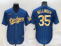 Men's Los Angeles Dodgers Cody Bellinger #35 Blue Replica Game Jerseys