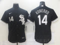 Men's Chicago White Sox Paul Konerko #14 Black Replica Baseball Jerseys