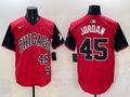 Men's Chicago White Sox Michael Jordan #45 Red/Black 2025 City Connect Limited Player Jerseys