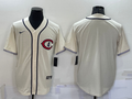 Men's Chicago Cubs Beige Blank Replica Jerseys