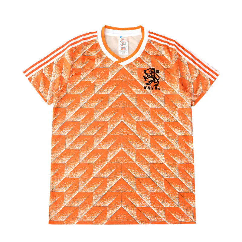 Netherlands National Team 1988 Home Retro Jersey – Orange Euro Champion Fan Version