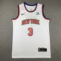 Men's New York Knicks Josh Hart #3 White Swingman Jerseys - Association Edition