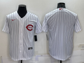 Men's Cincinnati Reds White 2022 MLB at Field of Dreams Game Authentic Blank Jerseys