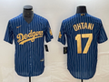 Men's Los Angeles Dodgers Shohei Ohtani #17 Royal Replica Team Jerseys