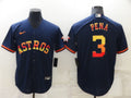 Men's Houston Astros Jeremy Pena #3 Navy Replica Player Jerseys