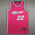 Men's Miami Heat Jimmy Butler #22 NBA Pink Swingman Jerseys