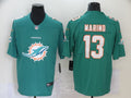 Men's Miami Dolphins Dan Marino #13 Green Player Game Jerseys