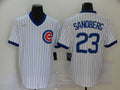 Men's Chicago Cubs Ryne Sandberg #23 White Stitched Jerseys