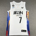 Men's Brooklyn Nets Kevin Durant #7 White 2022/23 Fastbreak Jerseys - City Edition
