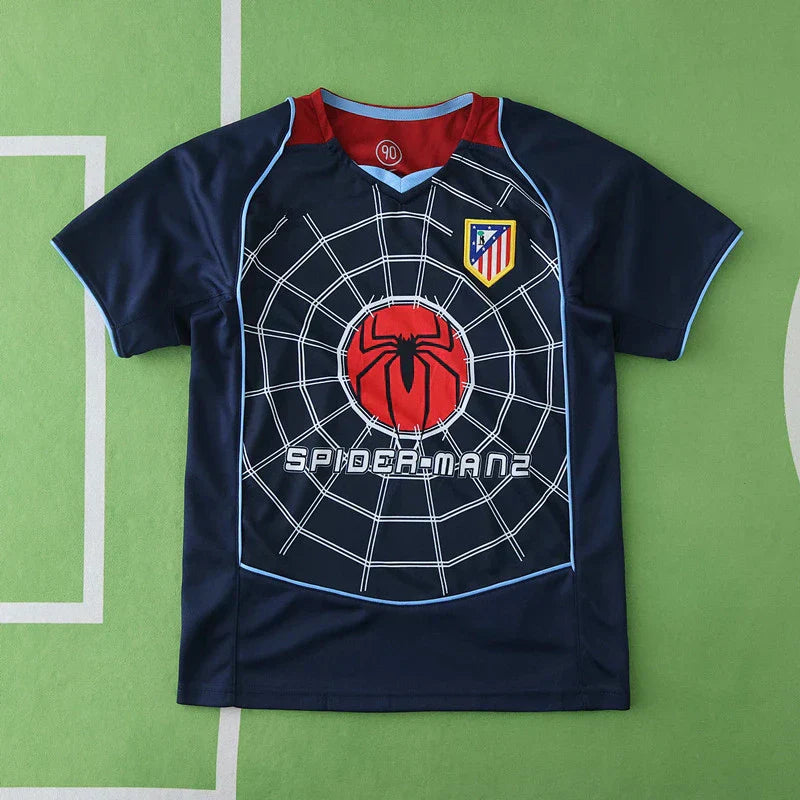 Atlético de Madrid Away Retro Kids Kit 2004/05