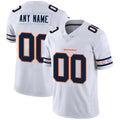 Custom1 Chicago Bears White Team Logo Vapor Limited Jerseys Stitched Jerseys Football Jerseys