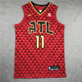 Men's Atlanta Hawks Trae Young #11 NBA Red Swingman Jerseys