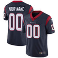Custom1 Houston Texans Navy Vapor Untouchable Player Limited Jerseys Stitched American Football Jerseys
