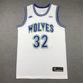 Men's Minnesota Timberwolves Karl-Anthony Towns #32 White Swingman Player Jerseys