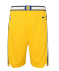 NIKE NBA Golden State Warriors Nike Dri Fit Shorts Yellow