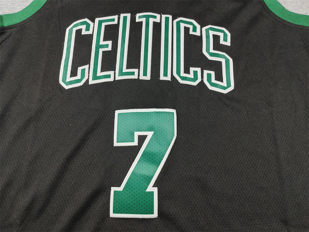 Jaylen Brown #7 Boston Celtics Statement Edition Swingman Jersey – Black NBA Fan Gear