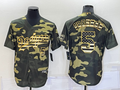 Men's Los Angeles Dodgers Freddie Freeman #5 Camouflage Replica Baseball Jerseys