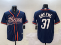 Men's Detroit Tigers Riley Greene #31 Navy Player Jerseys