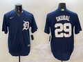 Men's Detroit Tigers Tarik Skubal #29 Navy Replica Player Jerseys