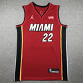 Men's Miami Heat Jimmy Butler #22 NBA Red Swingman Jerseys