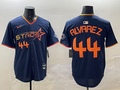 Men's Houston Astros Yordan Alvarez #44 Navy 2025 City Connect Limited Player Jerseys