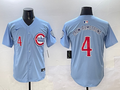 Men's Chicago Cubs Pete Crow-Armstrong #4 Blue 2nd Alternate Limited Player Jerseys