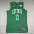 Men's Boston Celtics Jayson Tatum #0 Green Swingman Player Jerseys