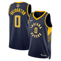 Tyrese Haliburton #0 Indiana Pacers Nike Navy 2025 NBA Finals Icon Edition Swingman Jersey
