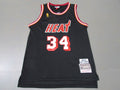 Men's Miami Heat Ray Allen Black 2012-13 Hardwood Classics Swingman Jerseys