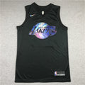 Men's Los Angeles Lakers LeBron James #23 Black Player Jerseys