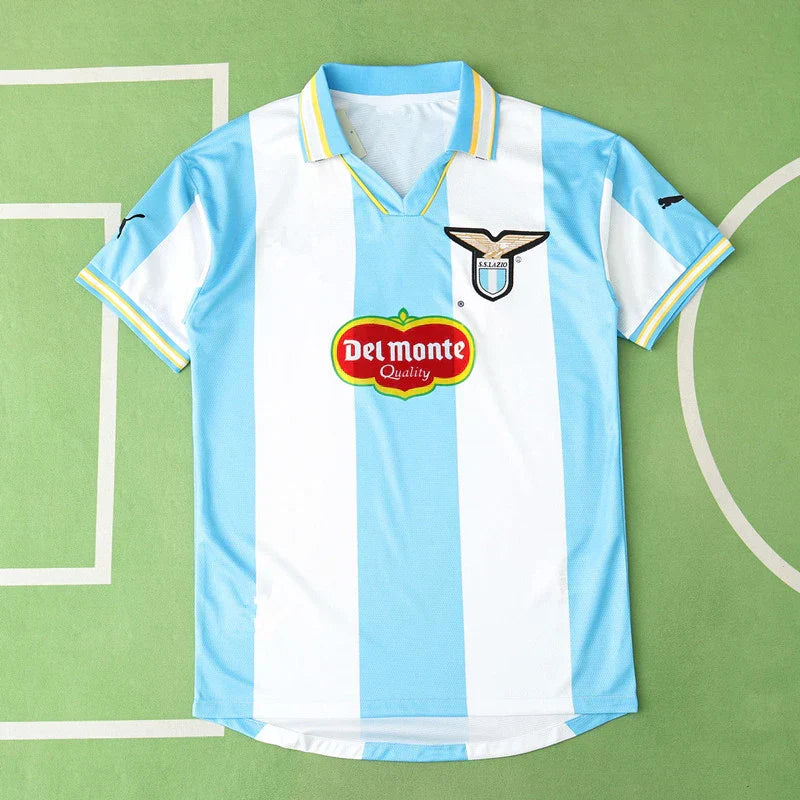 S.S. Lazio 1999/00 Home Retro Jersey – Serie A Champions Puma Fan Version | Del Monte