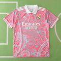 Real Madrid 2024/25 Pink Dragon Concept Jersey – Rose Pink Silver Adidas Fan Version